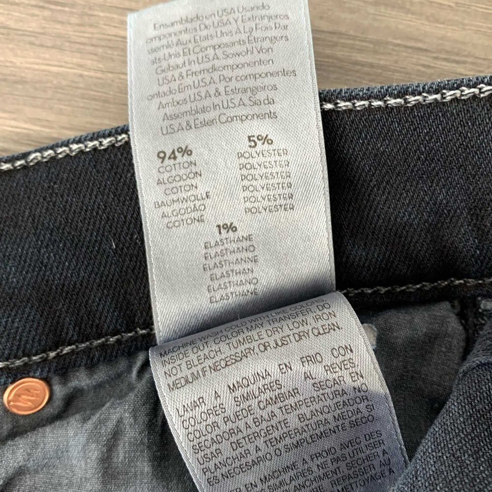MOTHER Stunner Zip Two Step Ankle Fray Jeans in LAST CALL SIZE 24 - Picture 13 of 13